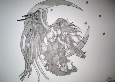 FELIZ NA LUA /ALLES GUTE AUF DEM MOND 40cm/30cm