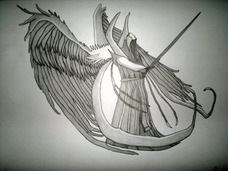 O GUERREIRO/Der KRIEGER 40cm/30cm