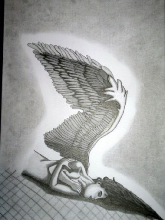 Anjo Caído/Fallen Angel 30/40cm