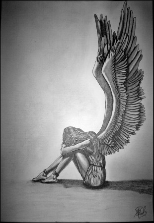 Anjo prisioneiro/Engel Gefangener 30/40cm